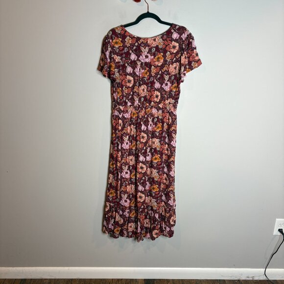 Knox Rose floral boho midi dress - Picture 6 of 6